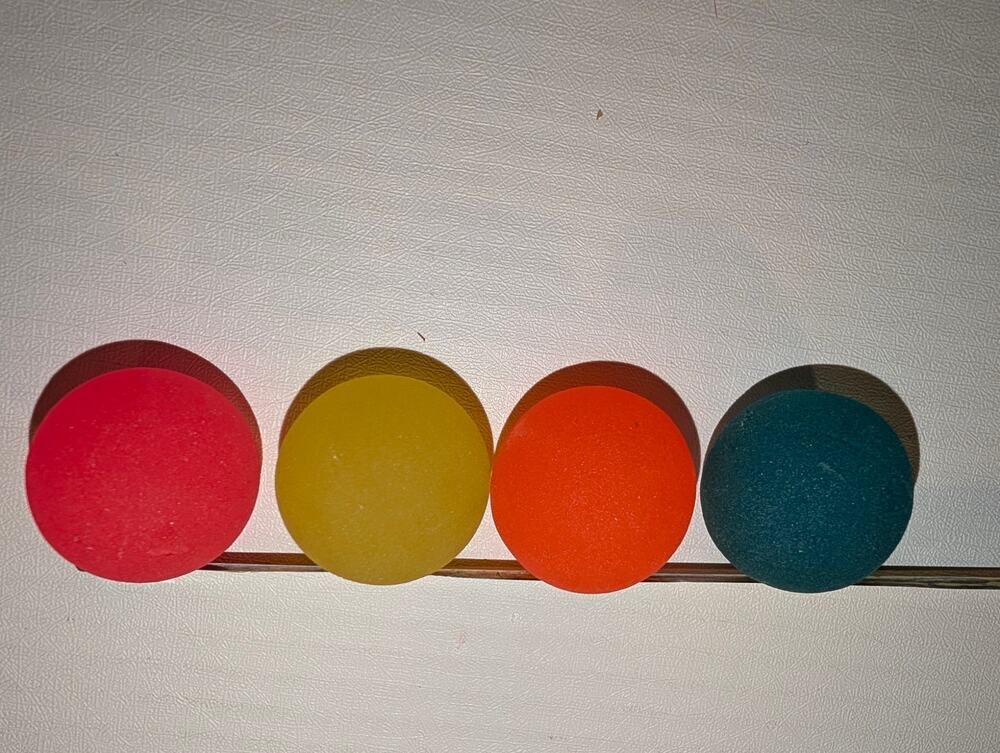 Cranium Cariboo Replacement Balls Set of 4 Part 2002-2004 Game Piece RARE